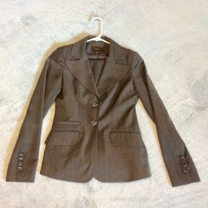 Merona Taupe Pin-Stripe 2-piece Pant Suit